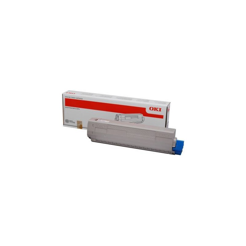 TONER ORIGINALE OKI 44844616 C822 NERO 7.3K