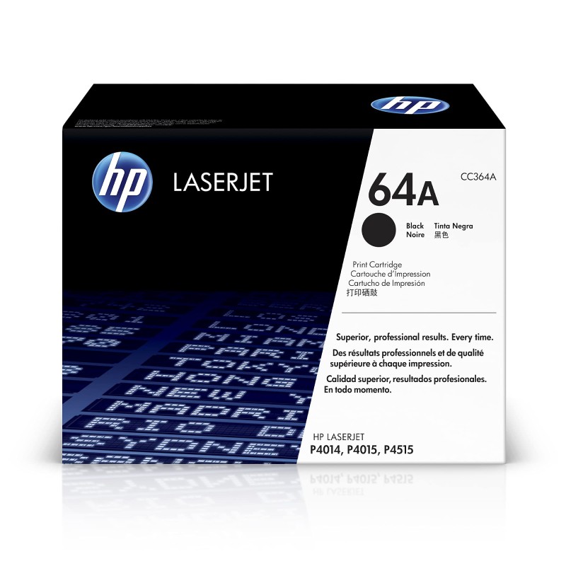 TONER ORIGINALE HP Laserjet P4014 P4015 CC364A NERO 64A