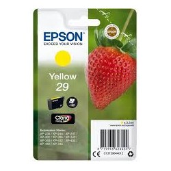 CARTUCCIA ORIGINALE EPSON C13T29844012 T2984 29 GIALLO Home XP-452