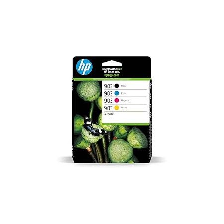 MULTIPACK 4PZ CARTUCCIA ORIGINALE HP 6ZC73AE 903 NERO+COLORE OfficeJet Pro 6860