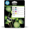 MULTIPACK 4PZ CARTUCCIA ORIGINALE HP 6ZC73AE 903 NERO+COLORE OfficeJet Pro 6860