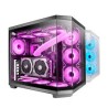 CASE MARS Gaming CUSTOM MC-3TCORE Triplo vetro temperato Supporta 10 ventole