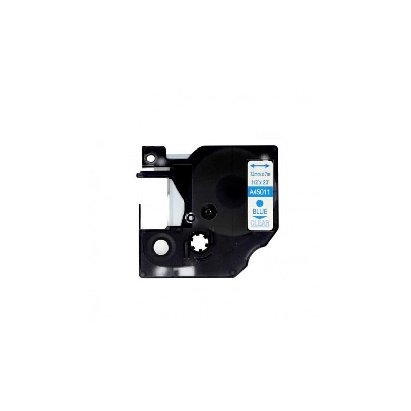 NASTRO ETICHETTE COMPATIBILE DYMO D1 45011 S0720510 Larghezza 12 mm x 7 metri