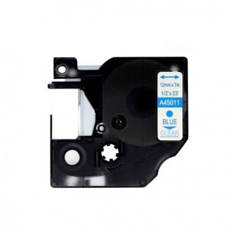 NASTRO ETICHETTE COMPATIBILE DYMO D1 45011 S0720510 Larghezza 12 mm x 7 metri