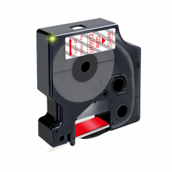 NASTRO ETICHETTE COMPATIBILE DYMO D1 45012 S0720520 Larghezza 12 mm x 7 metri