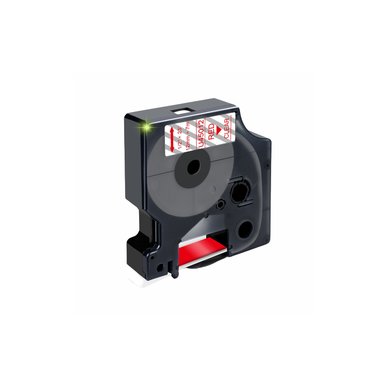 NASTRO ETICHETTE COMPATIBILE DYMO D1 45012 S0720520 Larghezza 12 mm x 7 metri