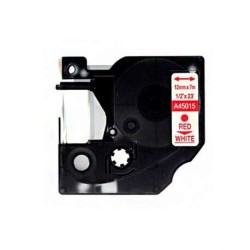 NASTRO COMPATIBILE DYMO LETRATAG S0720550 D1 45015 Larghezza 12MM 7MT DYR-45015