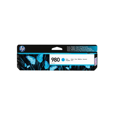 CARTUCCIA ORIGINALE HP OfficeJet Enterprise Color Flow X 585 D8J07A 980XL CIANO