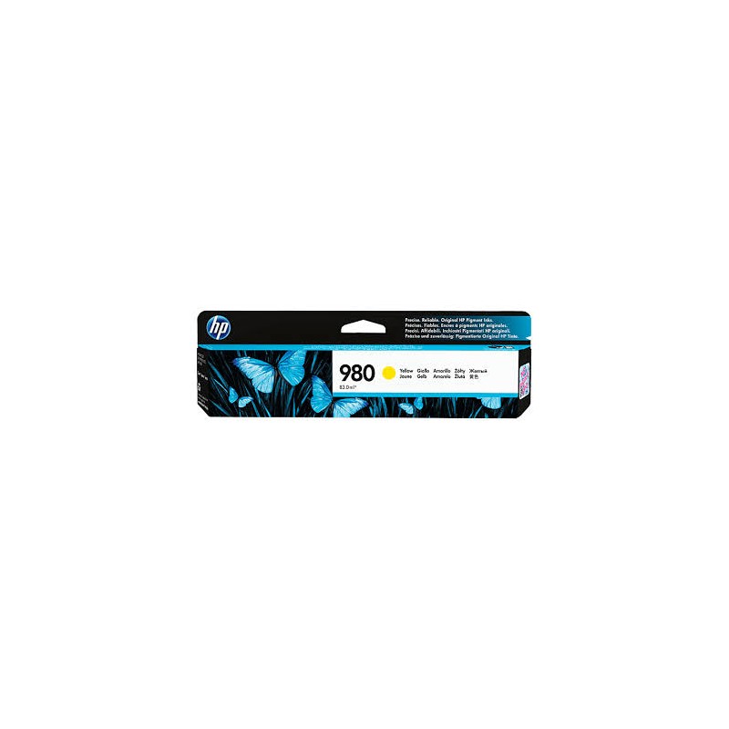 CARTUCCIA ORIGINALE HP OfficeJet Enterprise Color Flow X 585 D8J09A 980XL GIALLO