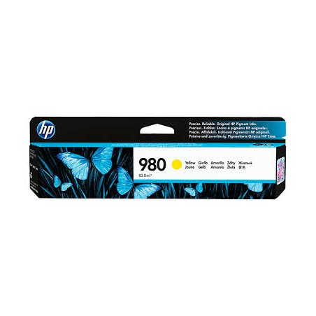 CARTUCCIA ORIGINALE HP OfficeJet Enterprise Color Flow X 585 D8J09A 980XL GIALLO