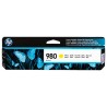 CARTUCCIA ORIGINALE HP OfficeJet Enterprise Color Flow X 585 D8J09A 980XL GIALLO