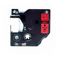 NASTRO ETICHETTE COMPATIBILI Dymo D1 45017 S0720570 Larghezza 12 mm x 7 metri