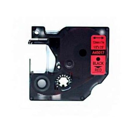 NASTRO ETICHETTE COMPATIBILI Dymo D1 45017 S0720570 Larghezza 12 mm x 7 metri