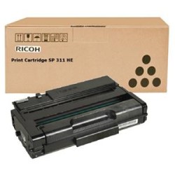 TONER ORIGINALE RICOH AFICIO SP311 LANIER SP 311 407246 NERO 3.5K