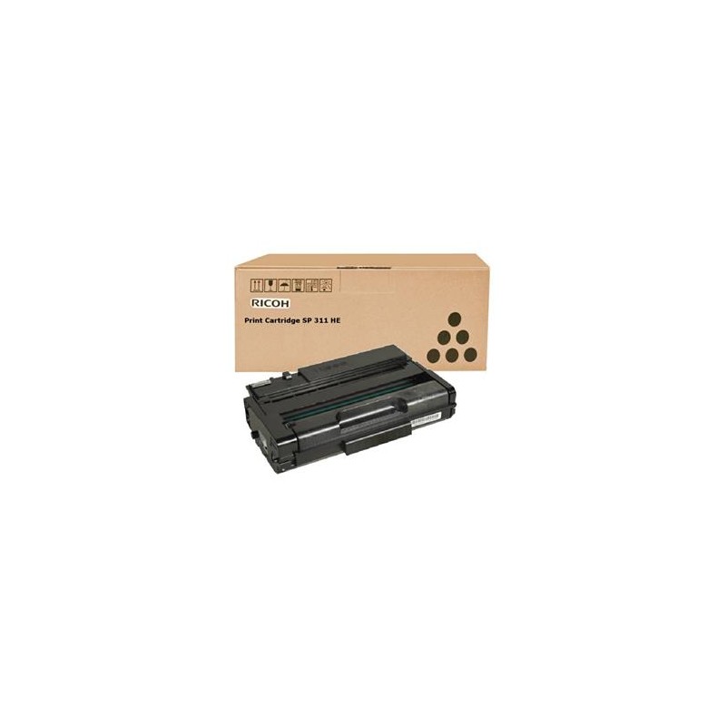 TONER ORIGINALE RICOH AFICIO SP311 LANIER SP 311 407246 NERO 3.5K