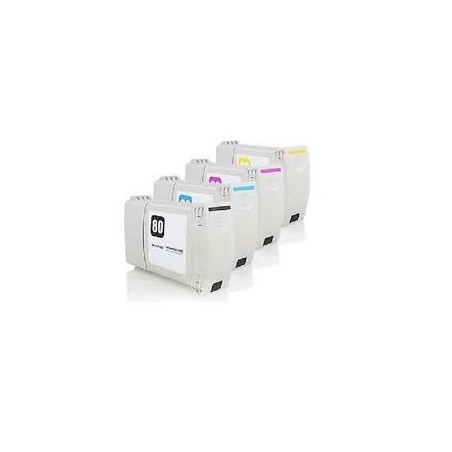 CARTUCCIA COMPATIBILE HP 80 C4848A GIALLO HP DesignJet 1050 C