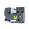 NASTRO COMPATIBILE BROTHER LAMINATO TZ-253 TZe-253 TESTO BLU SU BIANCO 24mmX8mt TZ253 LAMINATO ALTA QUALITA'