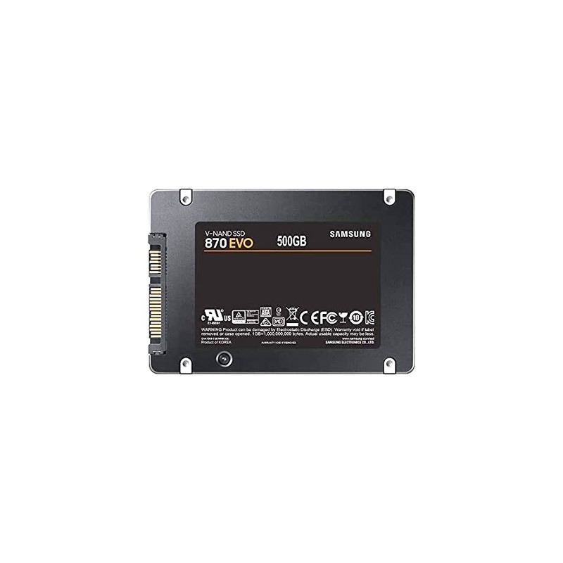 DISCO RIGIDO SAMSUNG MZ-77E500B/EU 870 EVO Solid Hard Drive SSD 500 GB 2,5" SATA3