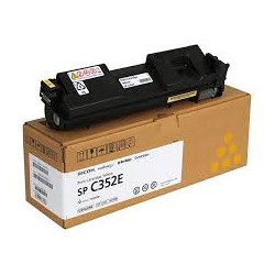 TONER ORIGINALE RICOH GIALLO SP-C352E 407386 408218 SP C352E