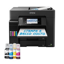 STAMPANTE MULTIFUNZIONE EPSON ECOTANK ET5855 C11CJ29406 Fax Fronte-retro WiFi 25 ppm