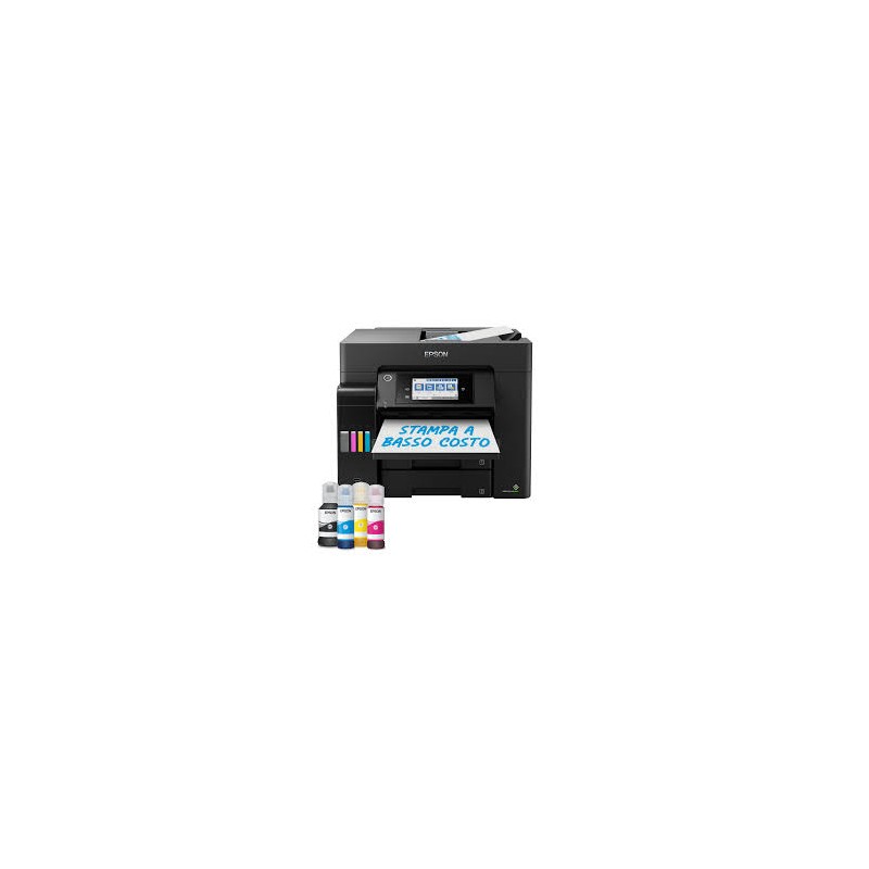 STAMPANTE MULTIFUNZIONE EPSON ECOTANK ET5855 C11CJ29406 Fax Fronte-retro WiFi 25 ppm