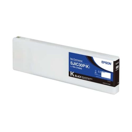 CARTUCCIA ORIGINALE EPSON SJIC30P(K) NERO C33S020639 ColorWorks C 7500G TM-C 7500G