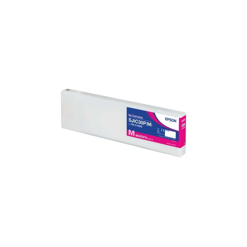 CARTUCCIA ORIGINALE EPSON SJIC30P(M) MAGENTA C33S020641 ColorWorks C 7500G TM-C 7500G