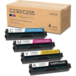 TONER COMPATIBILE XEROX 006R04394 006R04386 GIALLO C230 C235 2.5k
