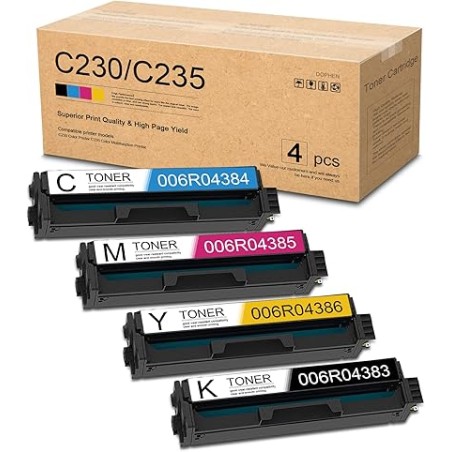 TONER COMPATIBILE XEROX 006R04392 CIANO C230 C235 2.5k