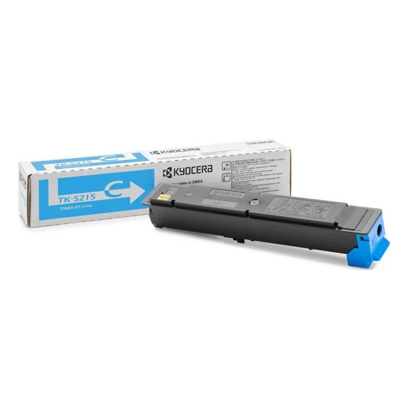 TONER ORIGINALE KYOCERA TK-5215C TK5215C CIANO 1T02R6CNL0 TASKalfa 406 ci