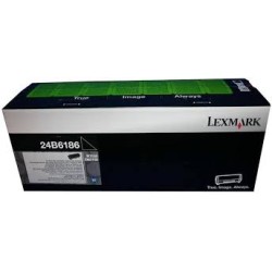 TONER ORIGINALE LEXMARK 24B6186 XM3150 M3150 NERO 16K