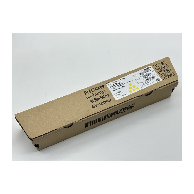 TONER ORIGINALE RICOH 842385 IMC300Y GIALLO IM C300 6.000 COPIE