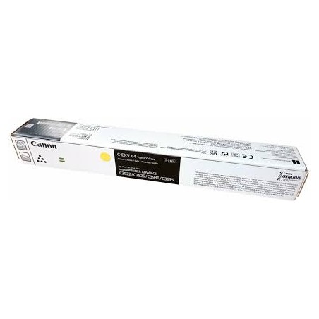 TONER ORIGINALE CANON CEXV64 C-EXV64 5756C002 GIALLO IR ADV DX C3922I