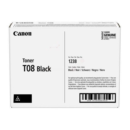 TONER ORIGINALE CANON T08 i-SENSYS X1238 series NERO 3010C006