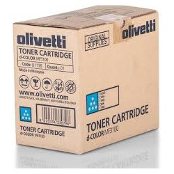 TONER ORIGINALE OLIVETTI D-COLOR MF3100 CIANO B1136
