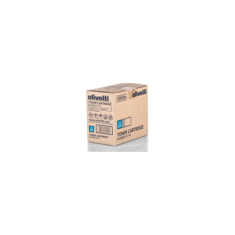 TONER ORIGINALE OLIVETTI D-COLOR MF3100 CIANO B1136