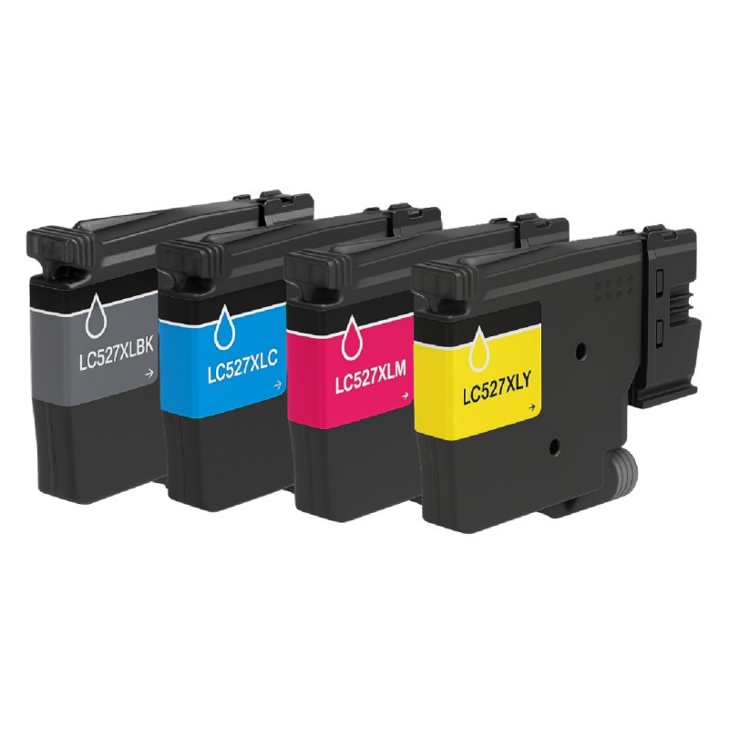 CARTUCCIA COMPATIBILE BROTHER LC527XLBK LC527BK XL NERO MFC-J4350dw MFC-J4550dw