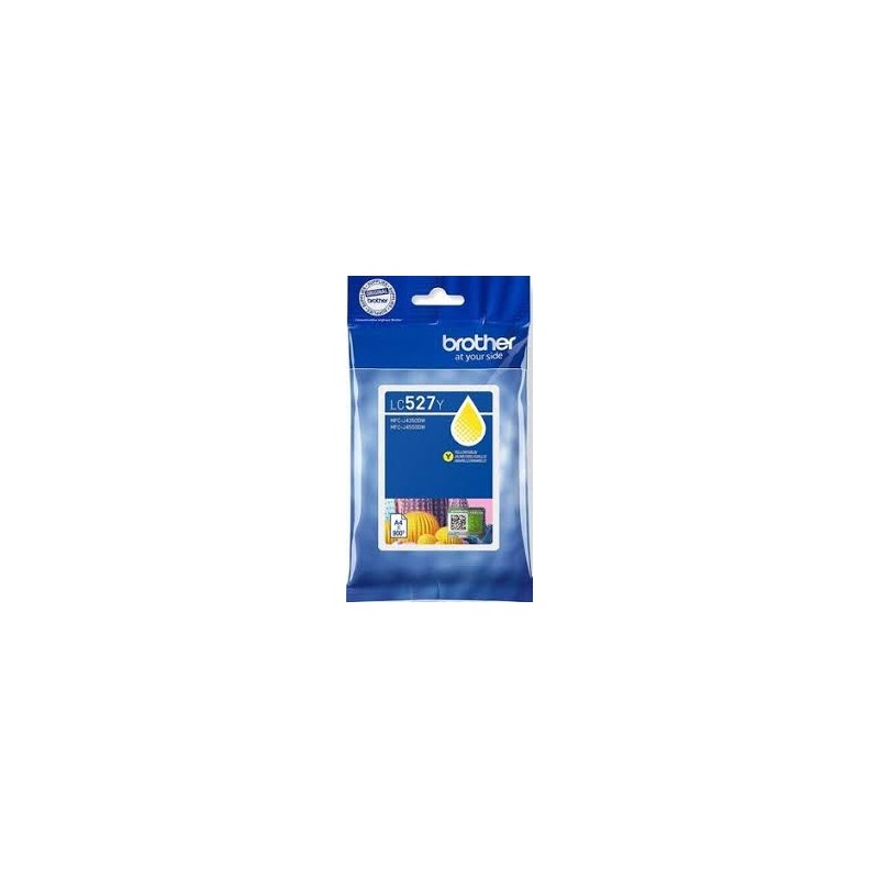 CARTUCCIA ORIGINALE BROTHER LC527Y LC-527Y GIALLO MFC-J4350dw MFC-J4550dw