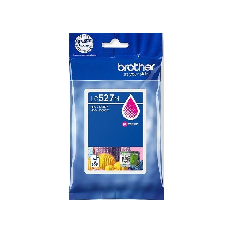 CARTUCCIA ORIGINALE BROTHER LC527M MAGENTA MFC-J4350dw MFC-J4550dw
