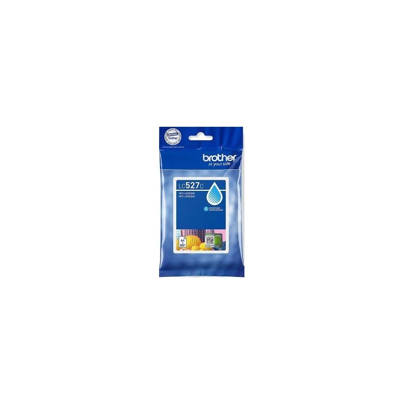 CARTUCCIA ORIGINALE BROTHER LC527C LC-527C CIANO MFC-J4350dw MFC-J4550dw