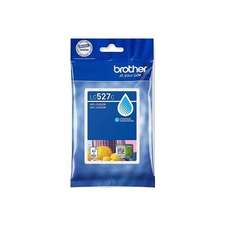 CARTUCCIA ORIGINALE BROTHER LC527C LC-527C CIANO MFC-J4350dw MFC-J4550dw