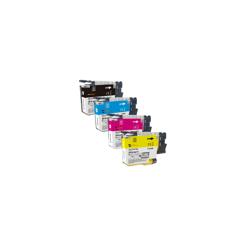 CARTUCCIA COMPATIBILE BROTHER LC527Y LC-527Y GIALLO MFC-J4350dw MFC-J4550dw