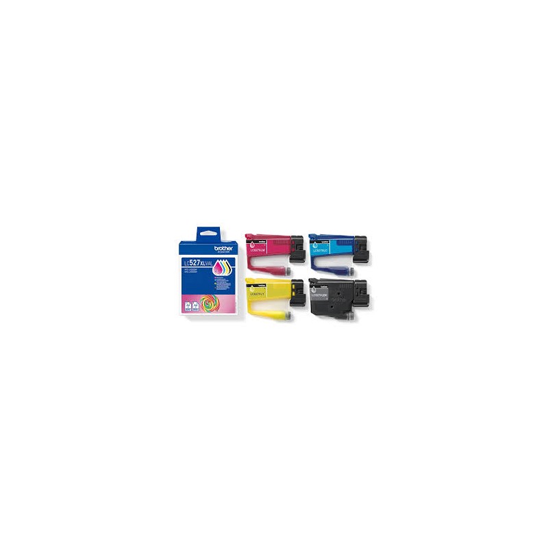 MULTIPACK CARTUCCIA ORIGINALE BROTHER LC527XLVAL LC527 XL MFC-J4350dw MFC-J4550dw