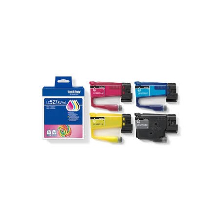 MULTIPACK CARTUCCIA ORIGINALE BROTHER LC527XLVAL LC527 XL MFC-J4350dw MFC-J4550dw