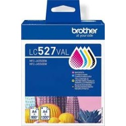 MULTIPACK CARTUCCIA ORIGINALE BROTHER LC527VAL LC-527VAL MFC-J4350dw MFC-J4550dw