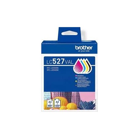 MULTIPACK CARTUCCIA ORIGINALE BROTHER LC527VAL LC-527VAL MFC-J4350dw MFC-J4550dw