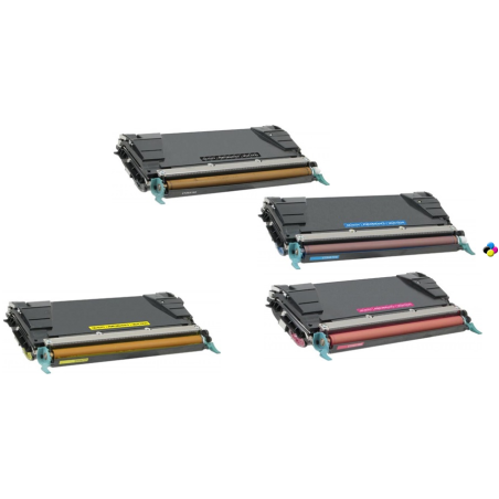 TONER COMPATIBILE LEXMARK C5220KS NERO C522 C524 C532 C534