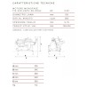 AFFETTATRICE A GRAVITÀ FAC F195 CE PROFESSIONALE (AFFILATOIO STACCATO) POMOLI ROSSI