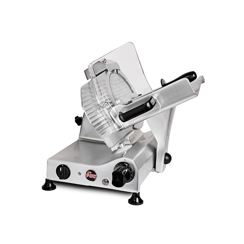 AFFETTATRICE A GRAVITÀ FAC F275IL CE DOMESTICO (AFFILATOIO FISSO) + POMOLI ROSSI