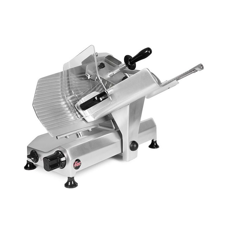 AFFETTATRICE A GRAVITÀ FAC F300CL CE DOMESTICO (AFFILATOIO FISSO) POMOLI METALLIZZATI